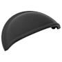Amerock Cup Pulls 3 Inch Center to Center Countersunk Cup Cabinet Pull - Package of 10 Matte Black
