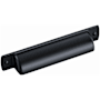 Amerock Rochdale 3-3/4 Inch Center to Center Cup Cabinet Pull - Pack of 10 Matte Black