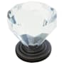 Amerock Traditional Classics 1-1/4 Inch Geometric Cabinet Knob Oil Rubbed Bronze