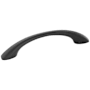 Amerock Vaile 3-3/4 Inch Center to Center Arch Cabinet Pull - Package of 25 Matte Black