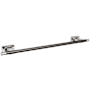 Amerock Esquire 22-11/16" Towel Bar Polished Nickel / Gunmetal