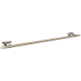Amerock Esquire 28-5/8" Towel Bar Polished Nickel / Golden Champagne