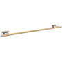 Amerock Esquire 28-5/8" Towel Bar Polished Nickel / Champagne Bronze