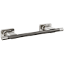 Amerock Esquire 13-5/8" Towel Bar Polished Nickel / Gunmetal