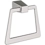 Amerock Blackrock 6-13/16" Wall Mounted Towel Ring Polished Nickel