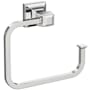 Amerock Mulholland 5-3/4" Wall Mounted Towel Ring Chrome