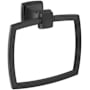 Amerock Revitalize 6-13/16" Wall Mounted Towel Ring Matte Black