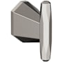 Amerock St. Vincent Single Hook Robe Hook Brushed Nickel