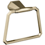 Amerock St. Vincent 6-11/16" Wall Mounted Towel Ring Golden Champagne