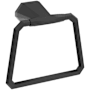 Amerock St. Vincent 6-11/16" Wall Mounted Towel Ring Matte Black