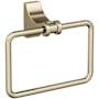 Amerock Davenport 5-1/4" Wall Mounted Towel Ring Golden Champagne