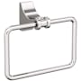 Amerock Davenport 5-1/4" Wall Mounted Towel Ring Polished Nickel