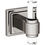 Amerock Glacio Robe Hook Brushed Nickel