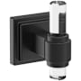 Amerock Glacio Robe Hook Matte Black