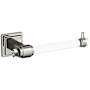 Amerock Glacio Wall Mounted Toilet Paper Holder Brushed Nickel