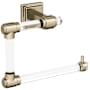 Amerock Glacio 5-7/16" Wall Mounted Towel Ring Golden Champagne