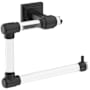 Amerock Glacio 5-7/16" Wall Mounted Towel Ring Matte Black