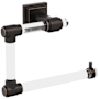 Amerock Glacio 5-7/16" Wall Mounted Towel Ring Oil Rubbed Bronze