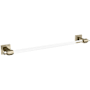 Amerock Glacio 20-1/4" Towel Bar Golden Champagne