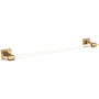Amerock Glacio 20-1/4" Towel Bar Champagne Bronze
