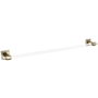 Amerock Glacio 26-1/4" Towel Bar Golden Champagne