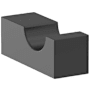 Amerock Monument Robe Hook Matte Black