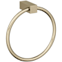 Amerock Monument 6-1/2" Wall Mounted Towel Ring Golden Champagne