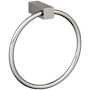 Amerock Monument 6-1/2" Wall Mounted Towel Ring Brushed Nickel