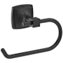 Amerock Stature Wall Mounted Toilet Paper Holder Matte Black
