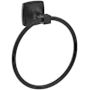 Amerock Stature 7-9/16" Wall Mounted Towel Ring Matte Black