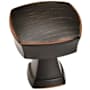 Amerock Stature 1-1/4 Inch Square Cabinet Knob Oil Rubbed Bronze