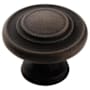Amerock Inspirations 1-5/16 Inch Mushroom Cabinet Knob Antique Rust