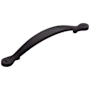 Amerock Inspirations 5-1/16 Inch Center to Center Handle Cabinet Pull Matte Black