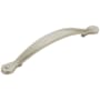 Amerock Inspirations 5-1/16 Inch Center to Center Handle Cabinet Pull Satin Nickel
