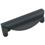 Amerock Inspirations 4-1/4 Inch Long Finger Pull Matte Black