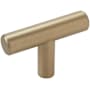 Amerock Bar Pulls 1/2 Inch Bar Cabinet Knob Golden Champagne