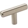 Amerock Bar Pulls 1/2 Inch Bar Cabinet Knob Sterling Nickel