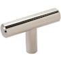 Amerock Bar Pulls 1/2 Inch Bar Cabinet Knob Polished Nickel