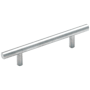 Amerock Bar Pulls 3-3/4 Inch Center to Center Bar Cabinet Pull Stainless Steel