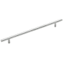 Amerock Bar Pulls 10-1/16 Inch Center to Center Bar Cabinet Pull Stainless Steel