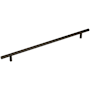 Amerock Bar Pulls 12-5/8 Inch Center to Center Bar Cabinet Pull Black Bronze