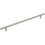 Amerock Bar Pulls 12-5/8 Inch Center to Center Bar Cabinet Pull Satin Nickel