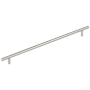Amerock Bar Pulls 16-3/8 Inch Center to Center Bar Cabinet Pull Satin Nickel