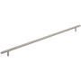 Amerock Bar Pulls 18-7/8 Inch Center to Center Bar Cabinet Pull Satin Nickel