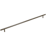 Amerock Bar Pulls 18-7/8 Inch Center to Center Bar Cabinet Pull Gunmetal