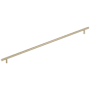 Amerock Bar Pulls 25-3/16 Inch Center to Center Bar Cabinet Pull Golden Champagne