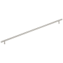 Amerock Bar Pulls 25-3/16 Inch Center to Center Bar Cabinet Pull Satin Nickel