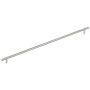 Amerock Bar Pulls 25-3/16 Inch Center to Center Bar Cabinet Pull Polished Nickel