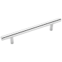 Amerock Bar Pulls 5-1/16 Inch Center to Center Bar Cabinet Pull Sterling Nickel
