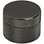 Amerock Transcendent 1-1/4 Inch Cylindrical Cabinet Knob Matte Black